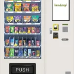 Vendstop touch screen vending machine
