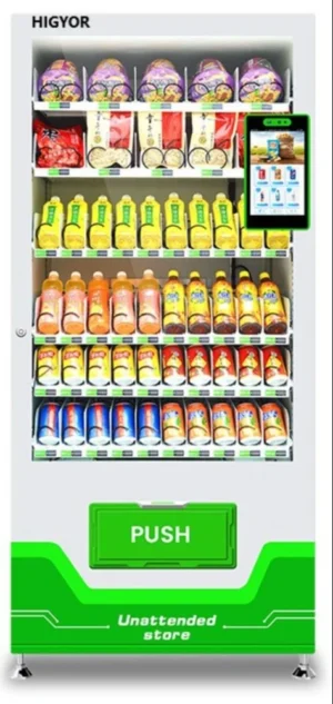 Higyor 60SR combo vending machine for sale