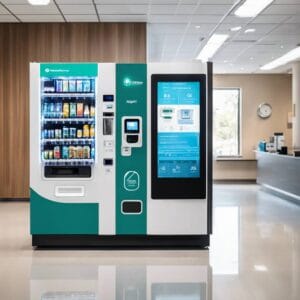 Vending machine in hospital